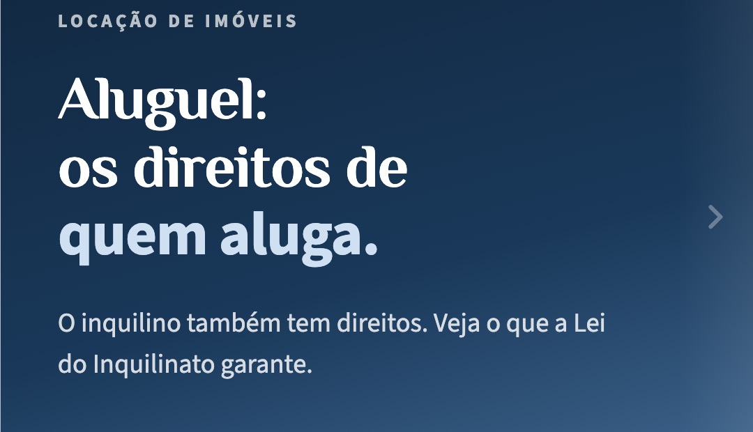 Aluguel: os direitos de quem mora de aluguel