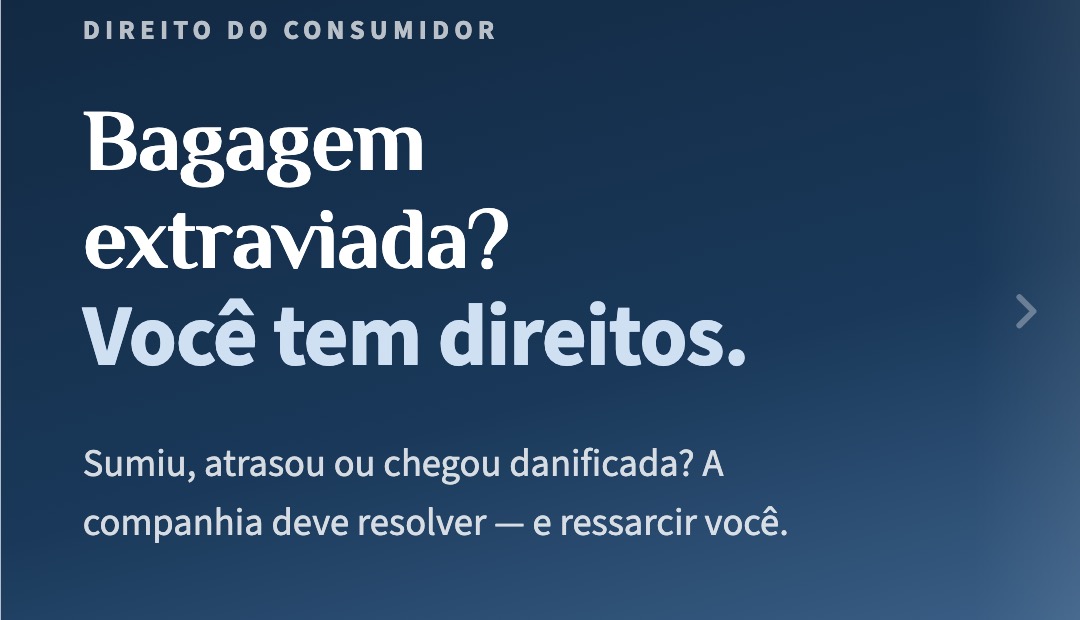 Bagagem extraviada: o que fazer e quais são seus direitos
