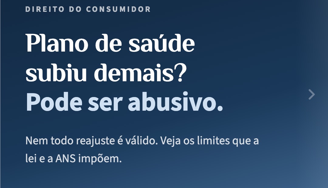 Reajuste abusivo de plano de saúde: como identificar
